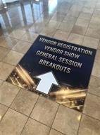 Floor signage